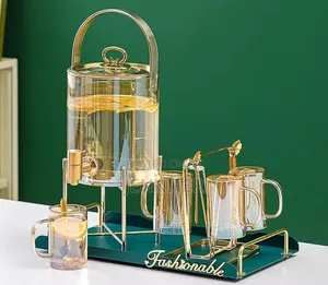Vision Nordic Glass Water Dispenser With a Faucet