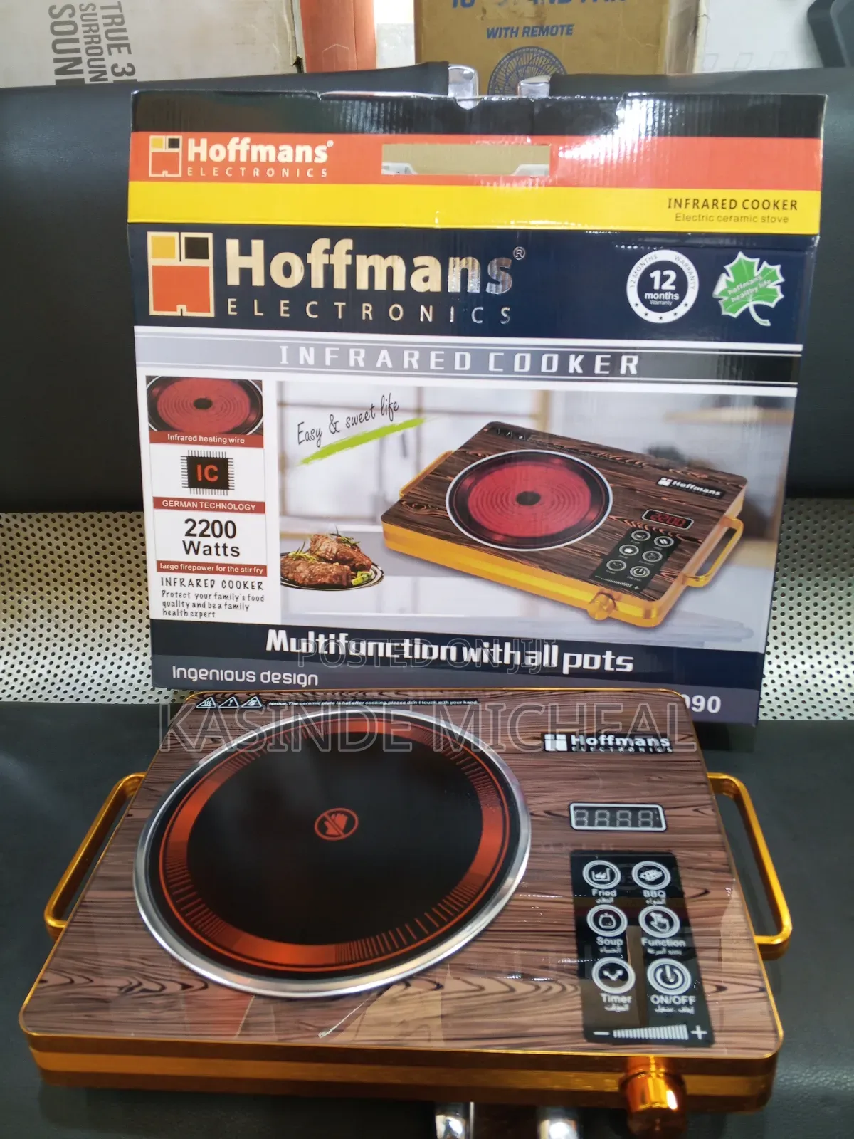 Infrared Electric Cooker Plate