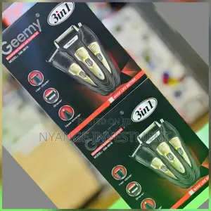 Geemy 3in1 Rechargeable Clippers.