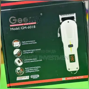 Geemy Rechargeable Hair Clippers Model Gm-6018