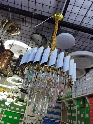 Creative Ceiling Light With Crystals
