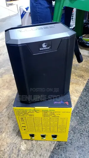 Boombest Portable Rechargeable Speaker With Fm Radio.