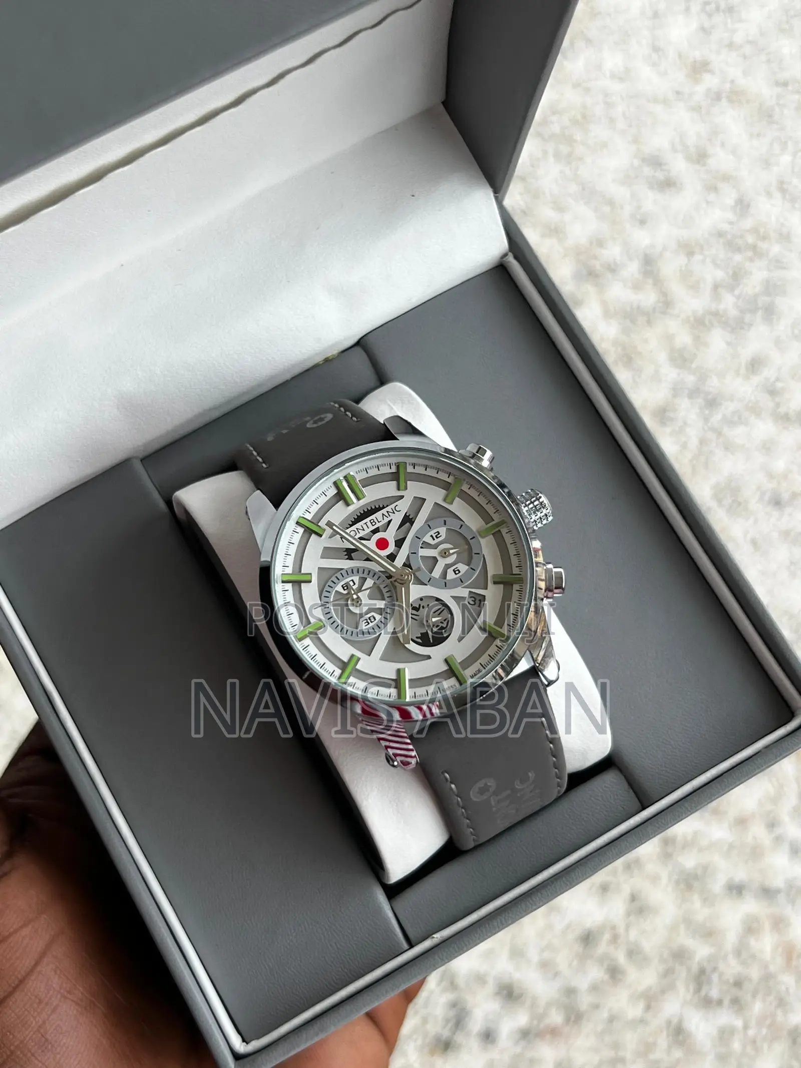 Montblanc Genuine Leather Watches
