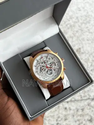 Grand Carrera Cr7 Genuine Leather Strap Watches