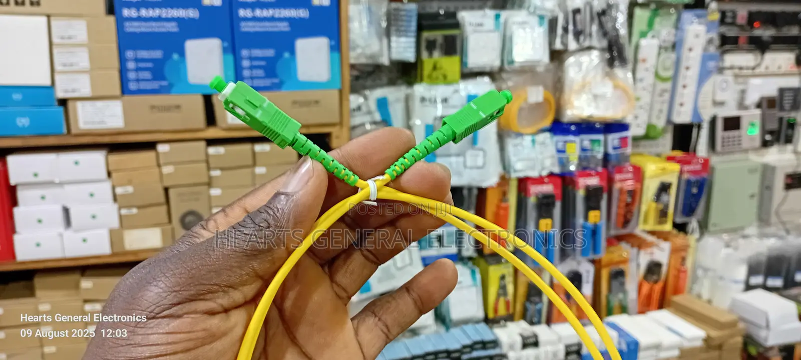 Fiber Patch Cord Apc Sc To Sc 1 Meter
