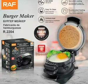 Raf Mini Burger Press Maker With Egg Cooker Ring