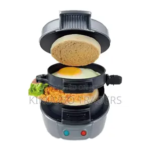 Burger Maker Machine Sandwich Maker, Mini Round Griddle