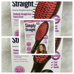 Hair Straightener Brush (Unique)
