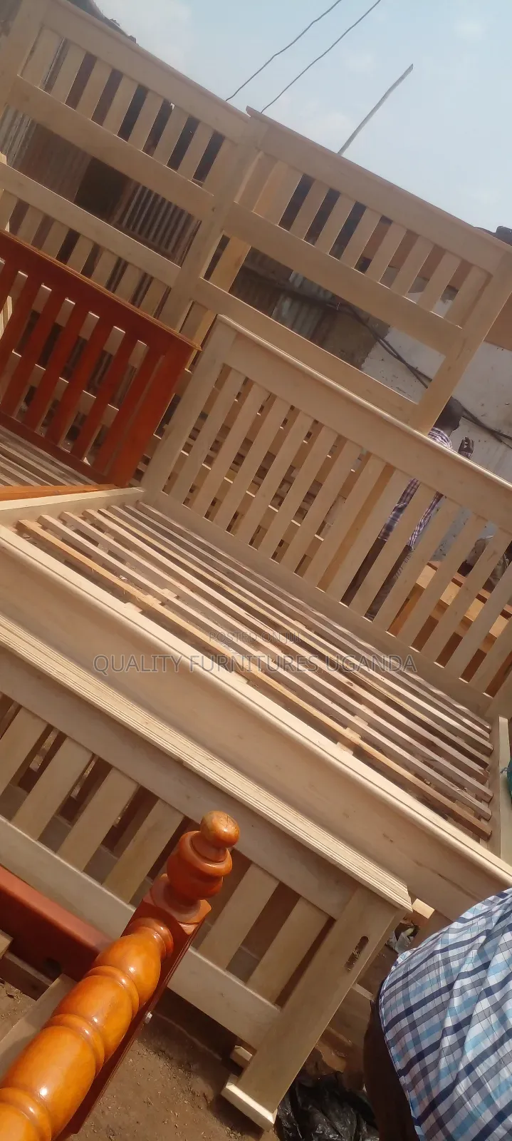5x6 Wooden Bed