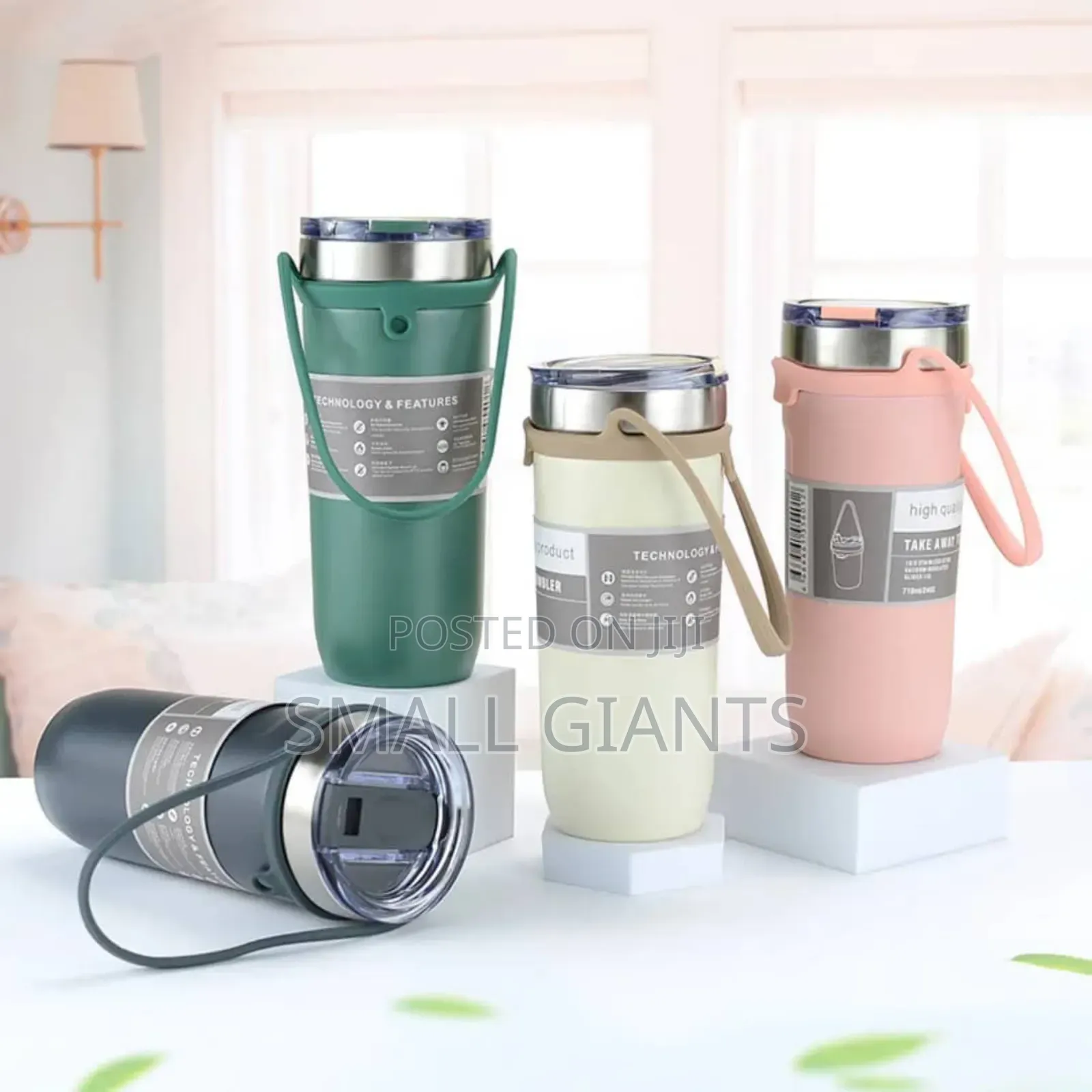 Tyeso Vacuum Insulated Thermos Water Bottles