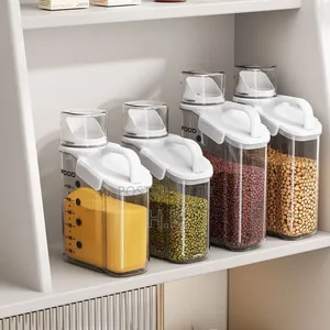 Airtight Food Storage Containers With Pouring Spouts 1800mls