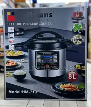 Electric Hoffman Pressure Cooker 8 Liters