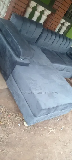 Mordified Gray L Sofa Set