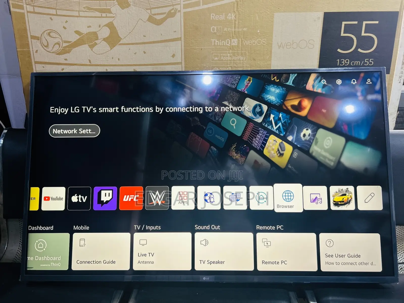 Lg 55 Smart Tv Uq Uhd