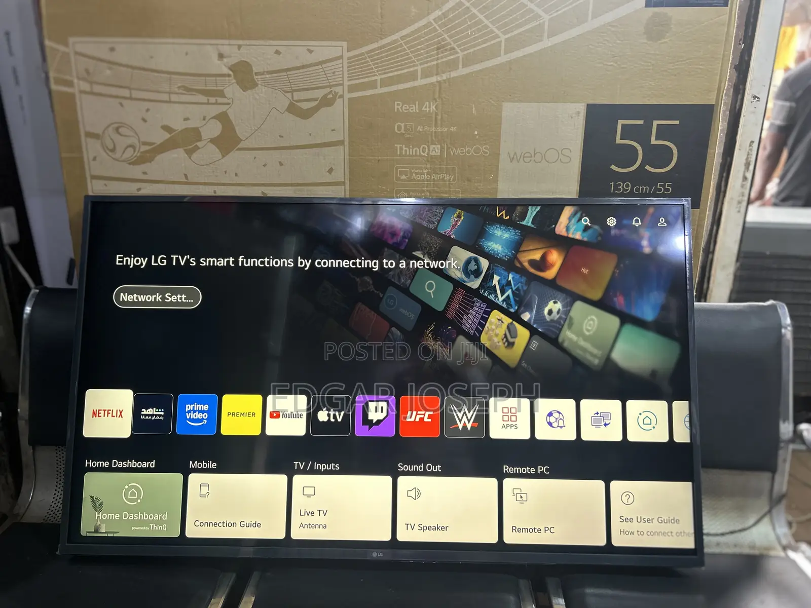 Lg 55 Smart Tv Uq Uhd