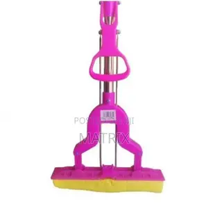 Household Cleaning Mop With Absorbent Rubber Head
