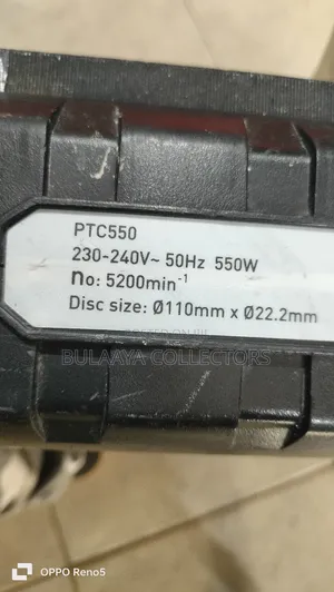 Uk Used Ptc550 Wet Tile Saw.