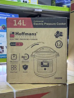 Hoffmans Commercial Electric Pressure Cooker 14l