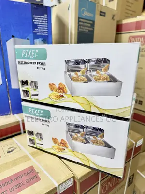 Pixel Electric Double Deep Fryer, Model Px-Yf82.