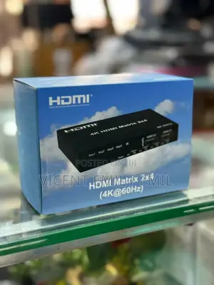 Hdmi Matrix Switch 2×4 4k