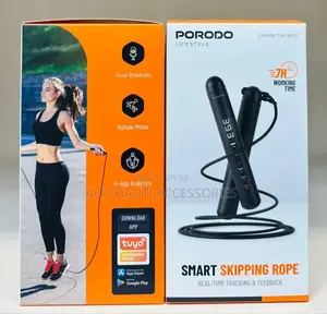 Porodo Lifestyle Smart Voice Jump Skip Rope