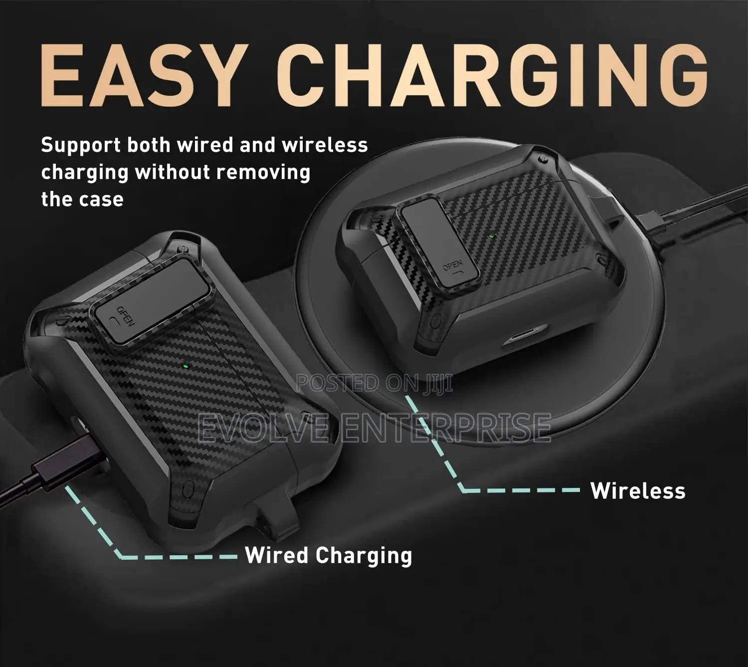 Rugged Locking Case for Airpod Pro 2nd