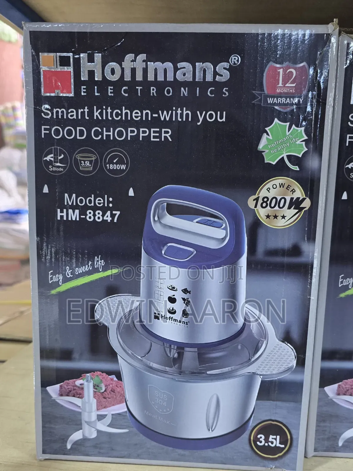 Hoffman's Food Chopper 3.5l