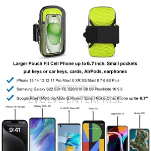Clear Running Phone Holder Armband