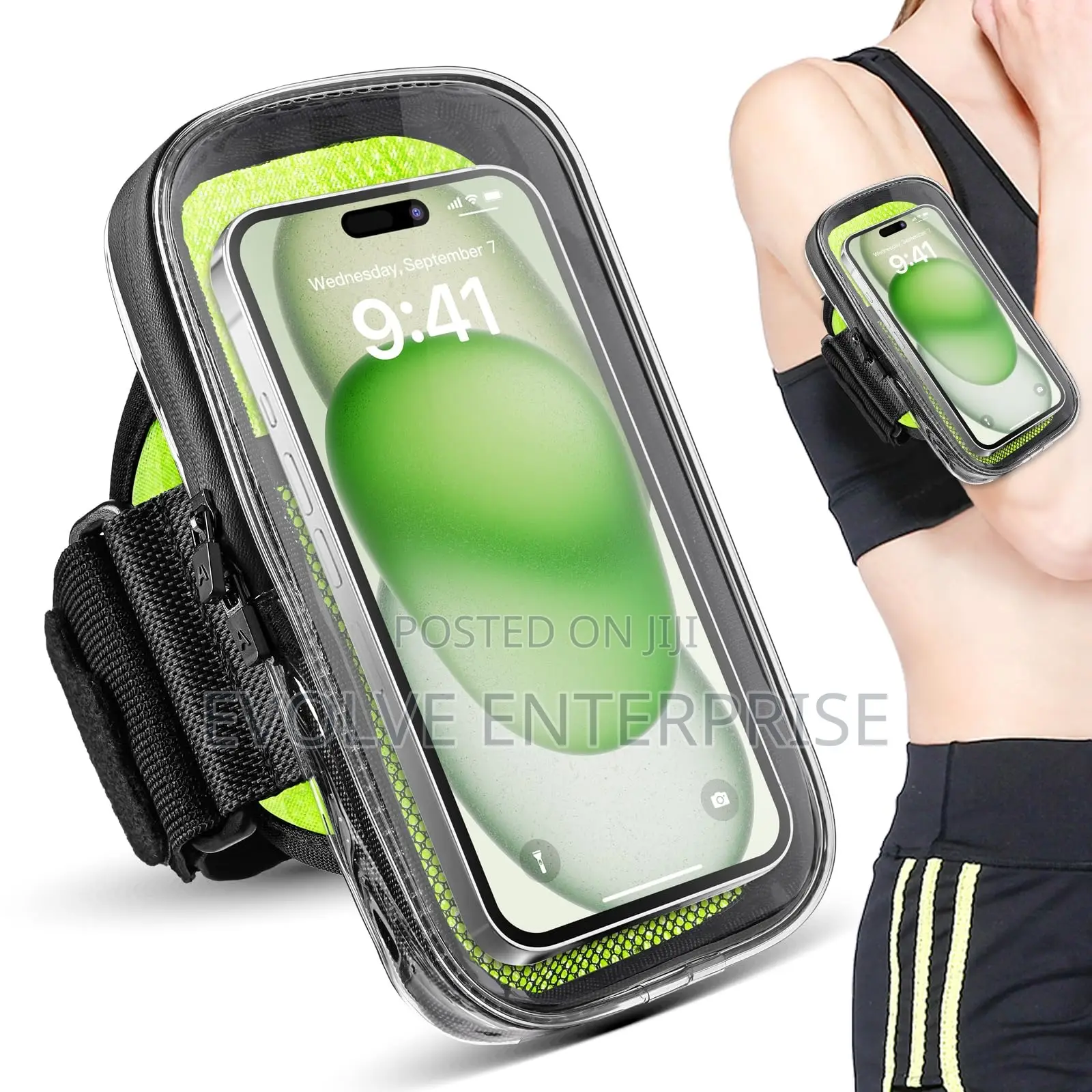 Clear Running Phone Holder Armband
