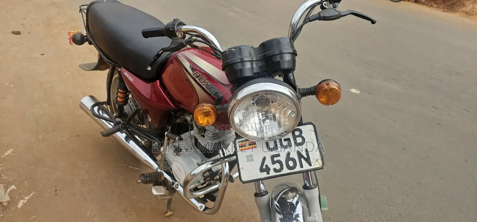 Bajaj Boxer 2025 Red