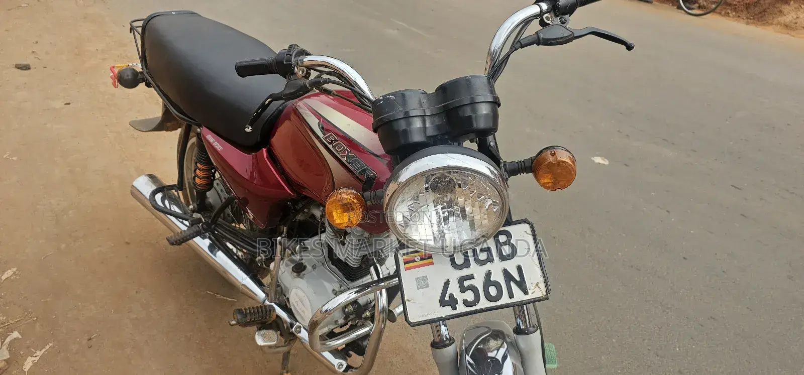 Bajaj Boxer 2025 Red