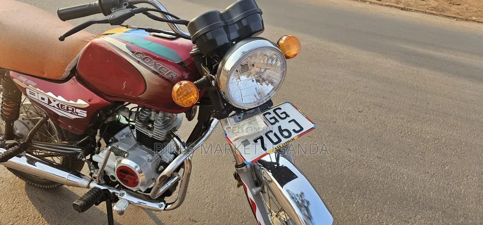 Bajaj Boxer 2025 Red