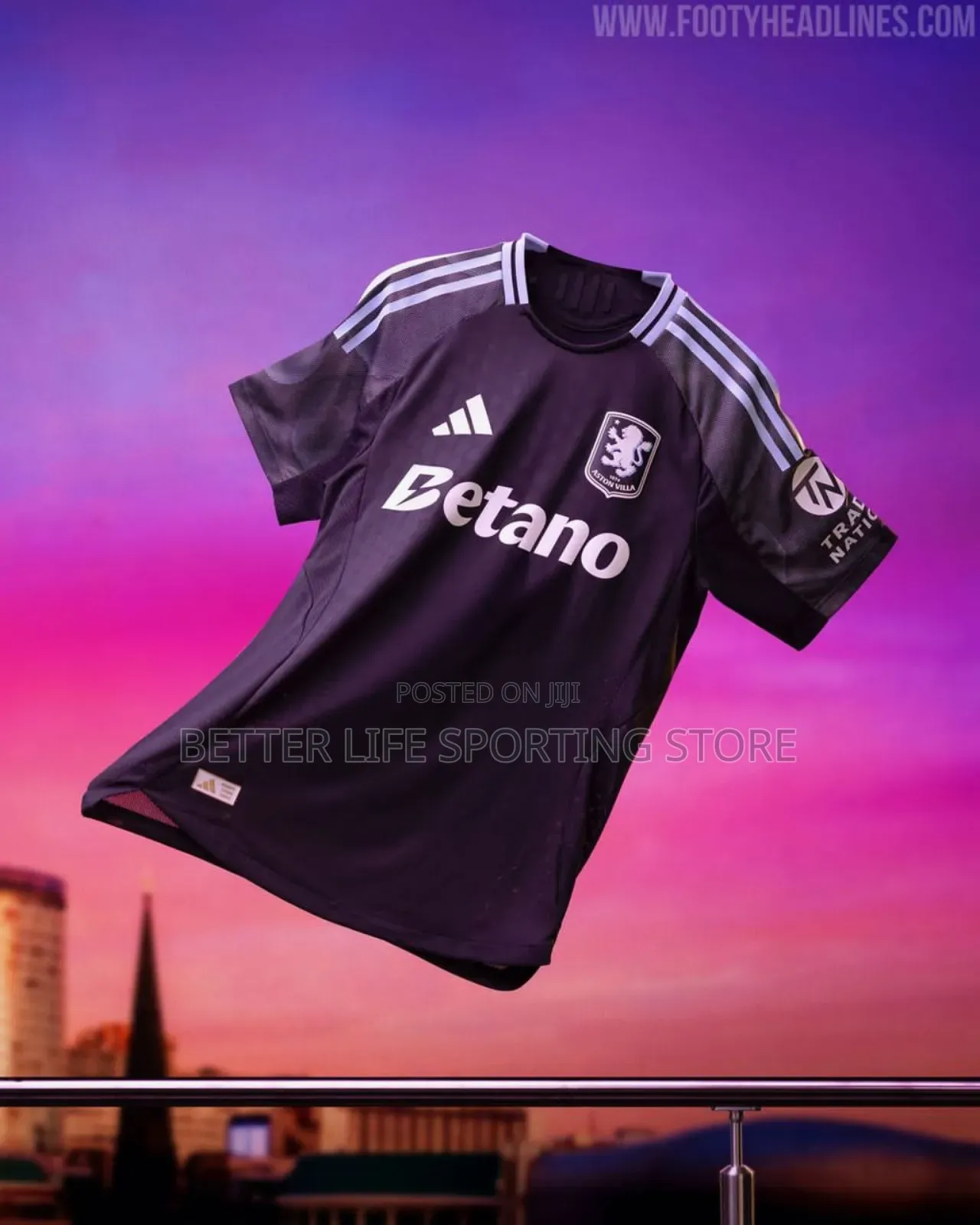 Aston Villa Jersey Original Players Version 25/26