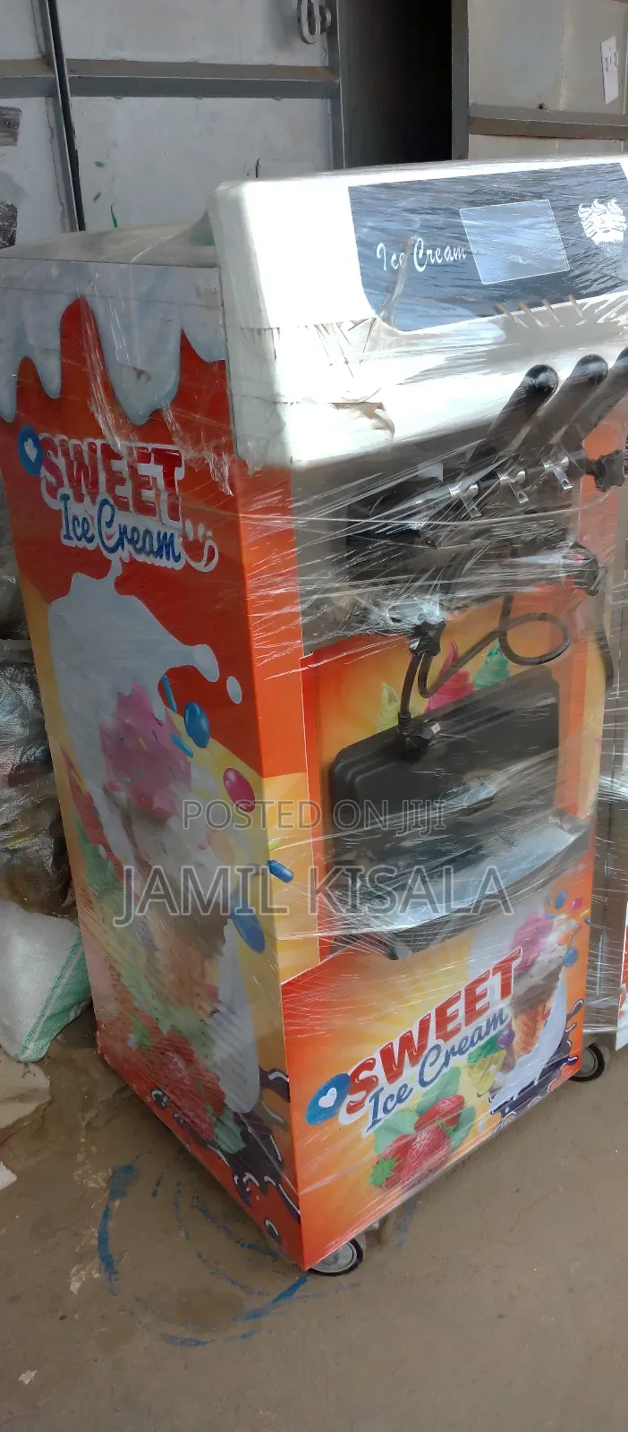 Ice Cream Machine Branded