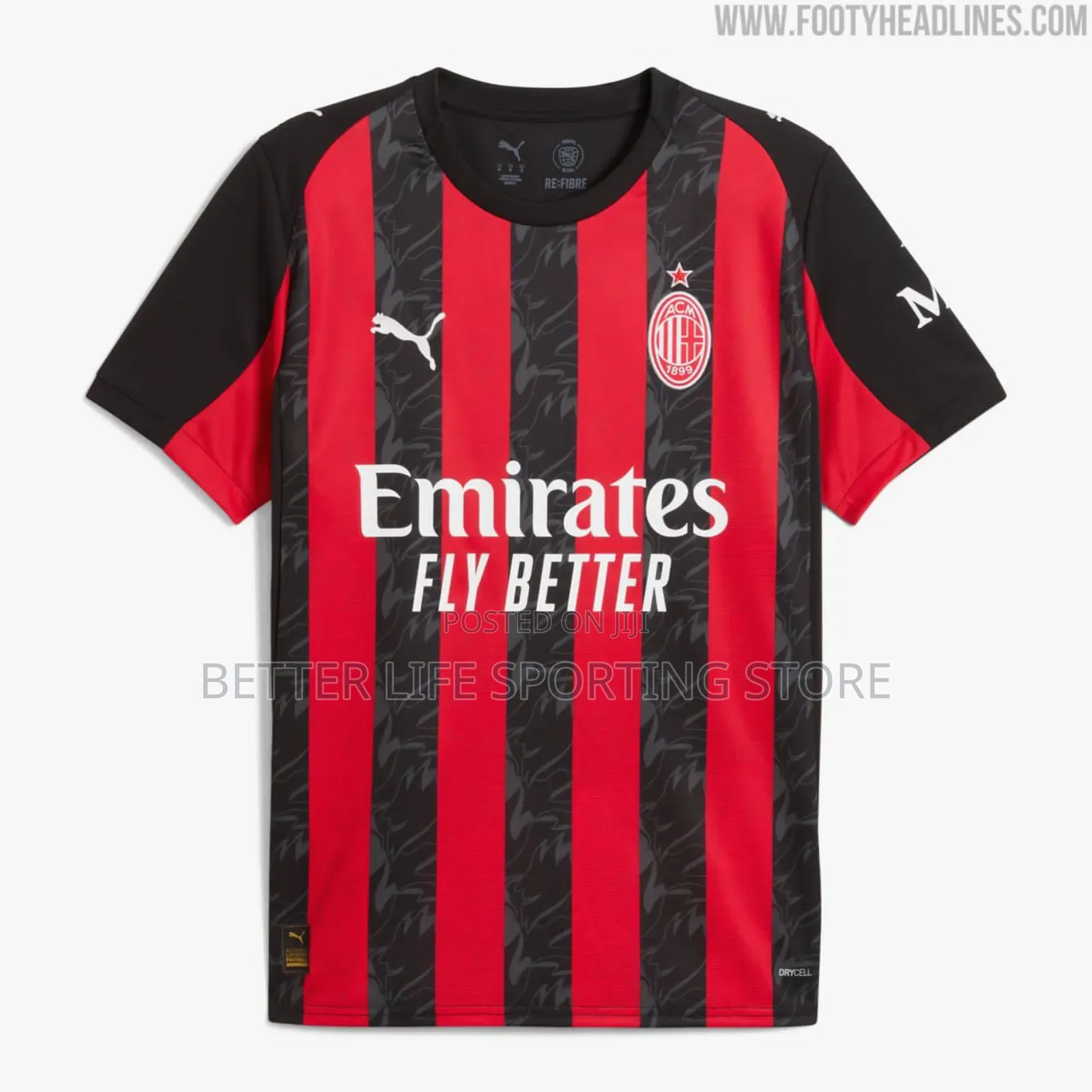 Ac Milan Jersey Original 25/26 Players Version