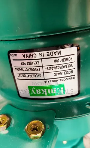 Exhaust/Extractor Fan for 16inch
