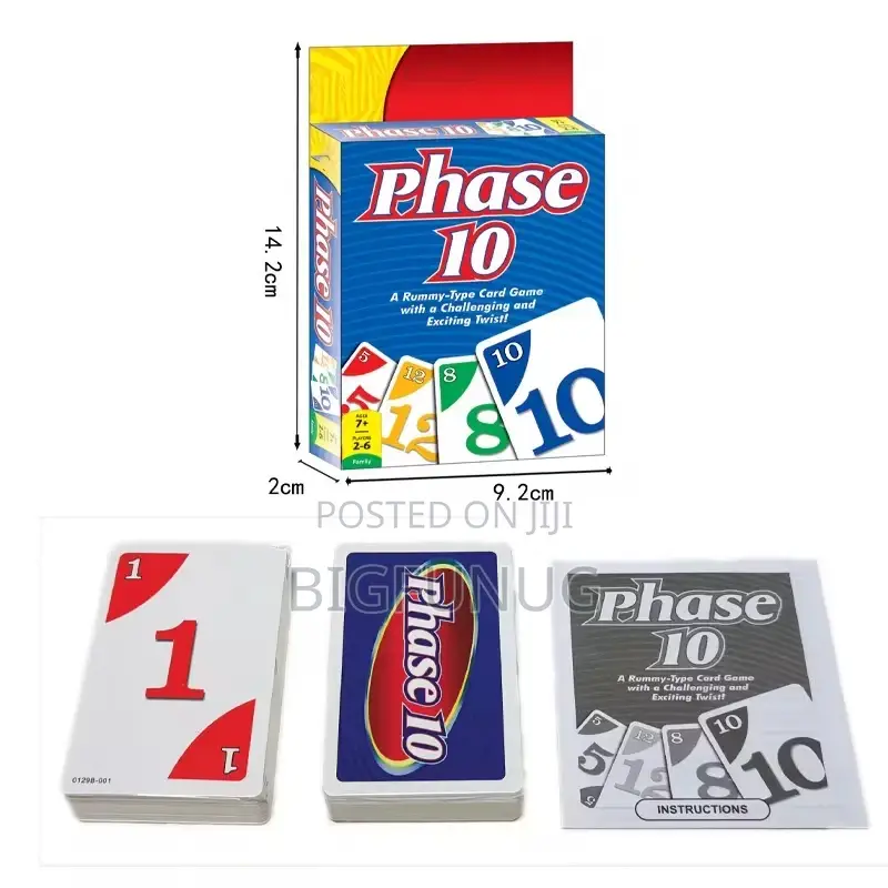 Phase 10 Card Game