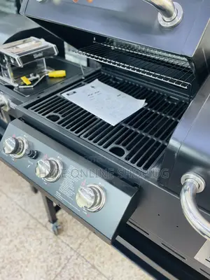 Both Gas and Charcoal BBQ Grill Machine