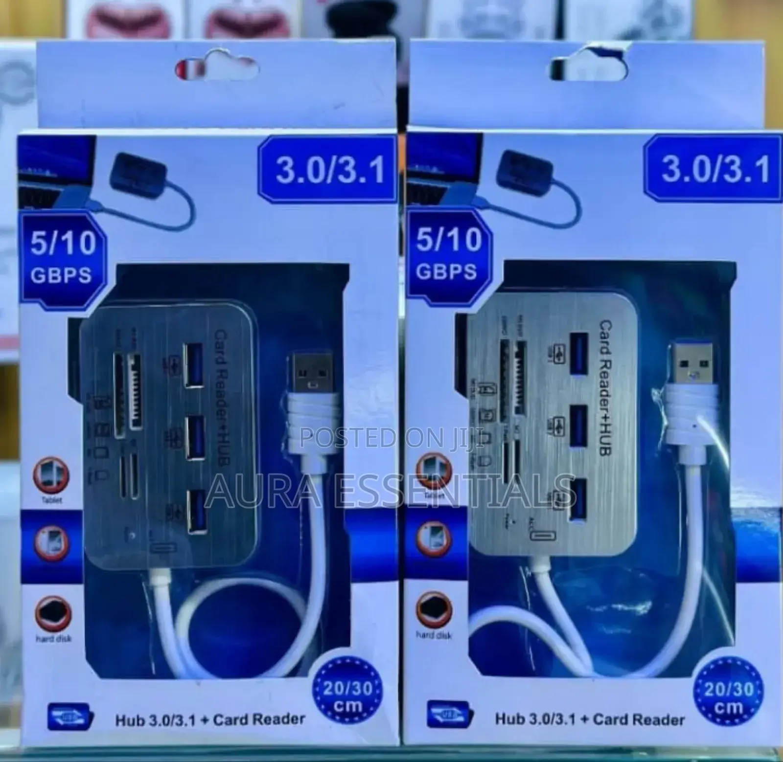 Card Reader + Hub 3.0 for Pc Laptops