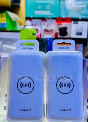 Veger Vp-1027w Wireless Charger Power Bank.