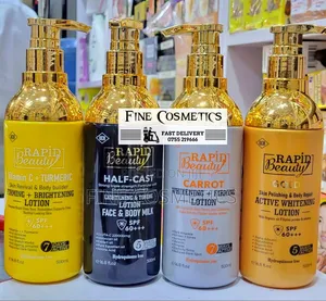 Rapid Beauty Lotions | Halfcast, Gold, Carrot And Vitamin C