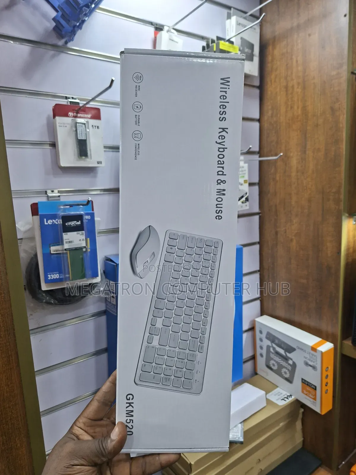 Wireless Keyboard and Mouse Combo Mini