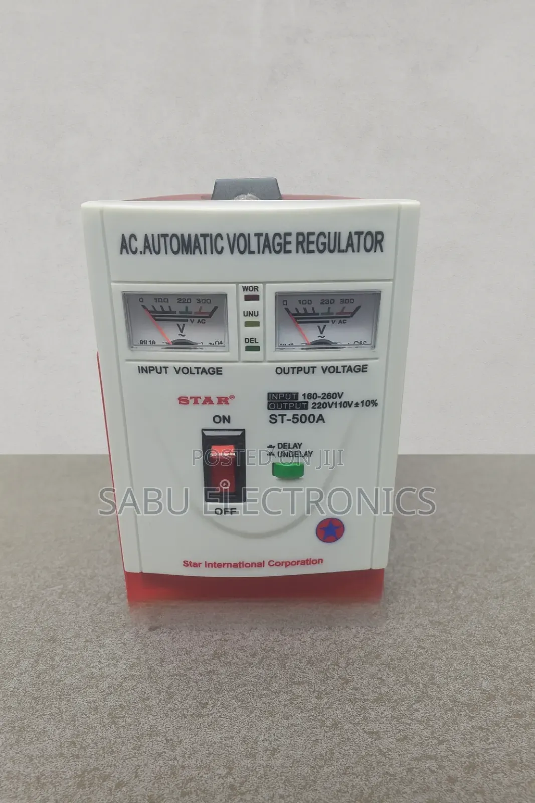 Best Star 500va Voltage Stabilizer – Dual Meter Display