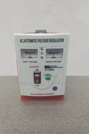 Best Star 500va Voltage Stabilizer – Dual Meter Display