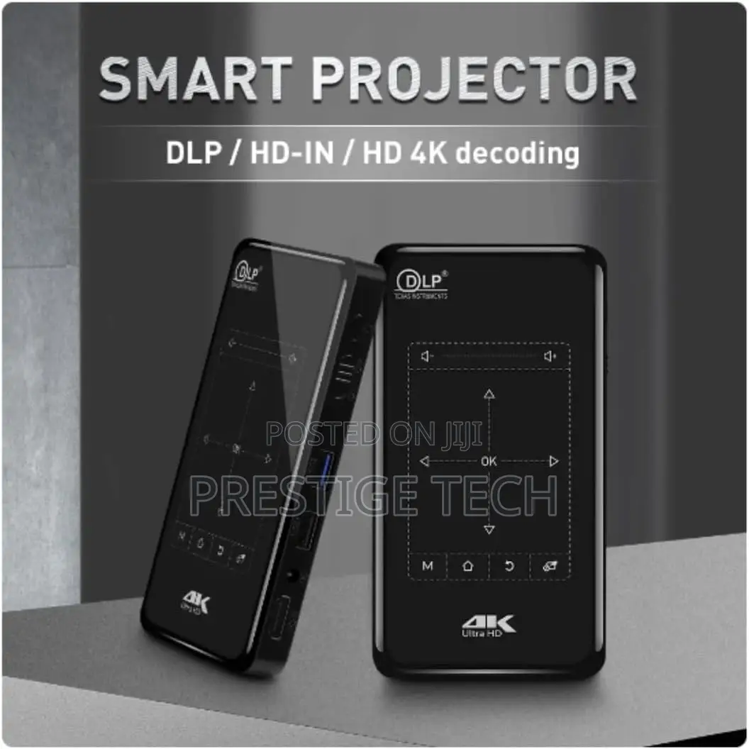 Borrego Bp09 Portable Mini Projector Dlp 4k Uhd