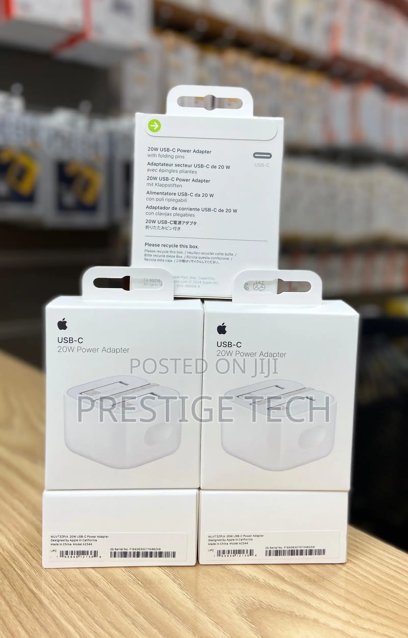 Apple iPhone 20w Power Adapter Original / iPhone Fast Charger Usb C