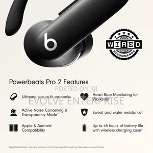 Beatspowerbeats Pro 2 Wireless Bluetooth Earbuds
