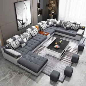 White and Gray U Shape