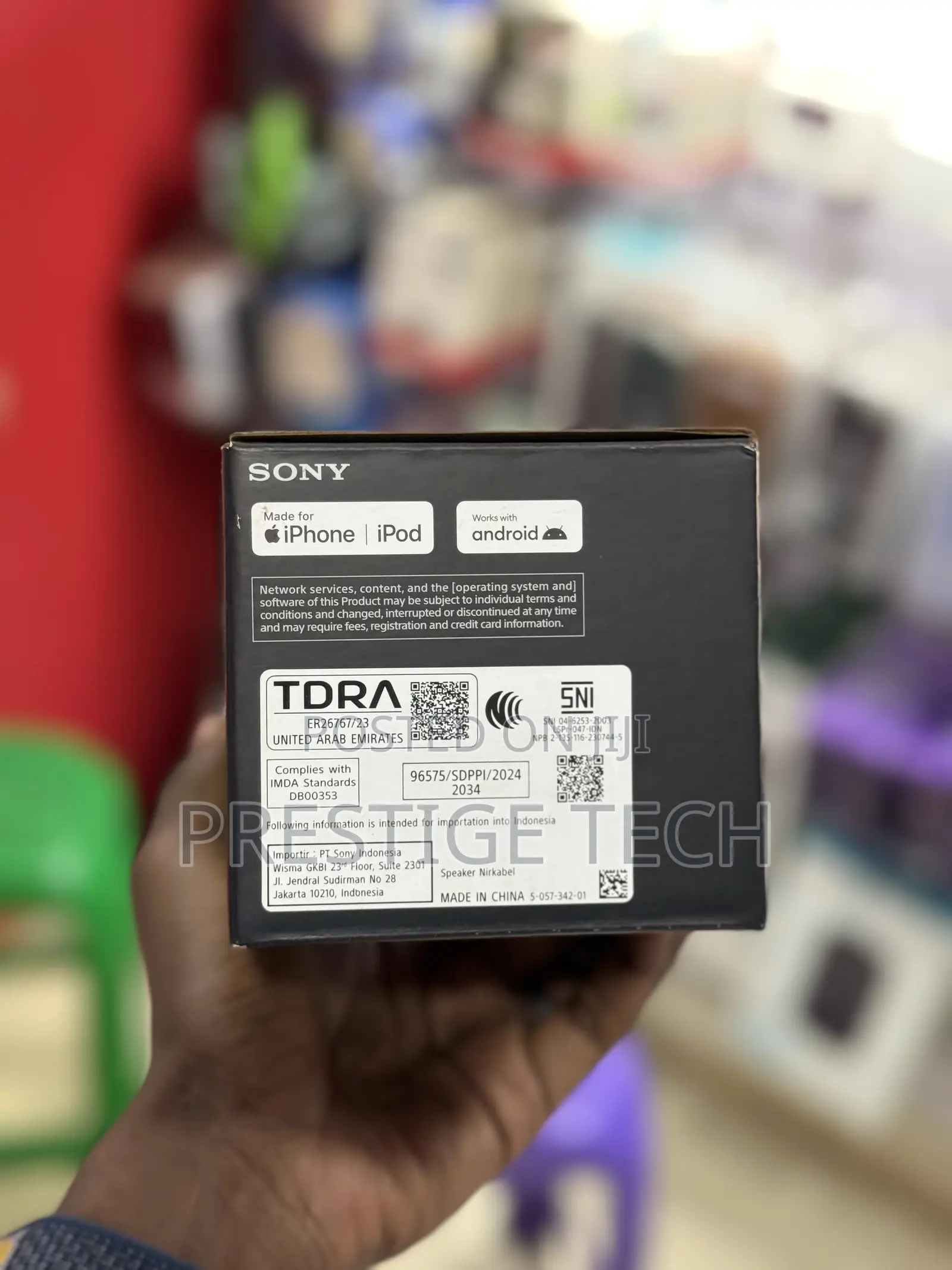 Sony Ult Field 1 One Waterproof Bluetooth Speaker