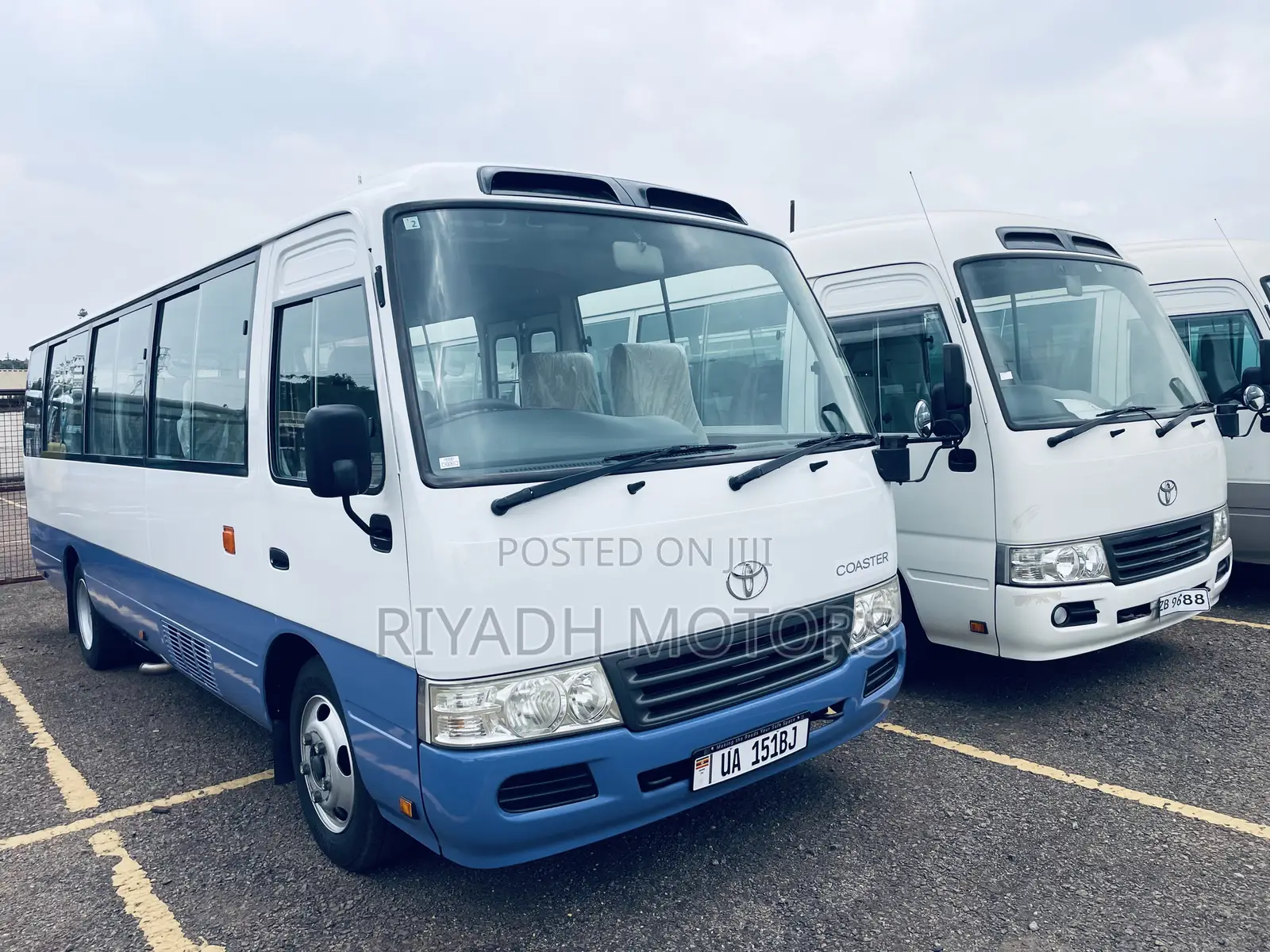 Toyota Coaster 2011 White